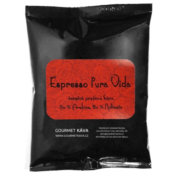 Espresso zmes Pura Vida, zrnková káva