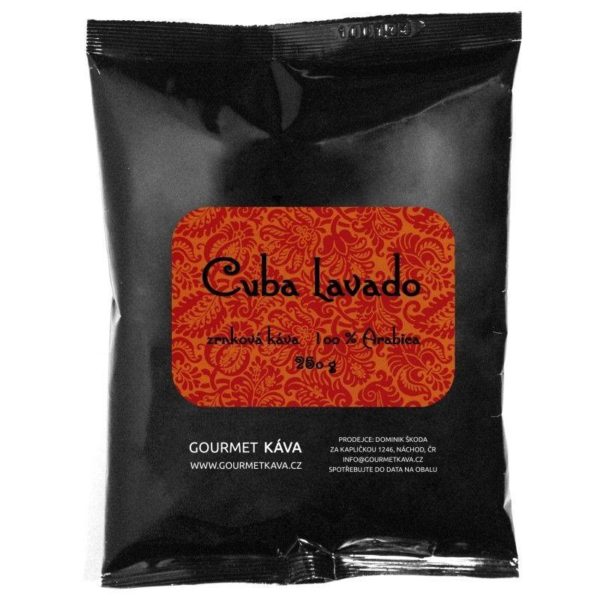 Kuba: Lavado, zrnková káva arabica