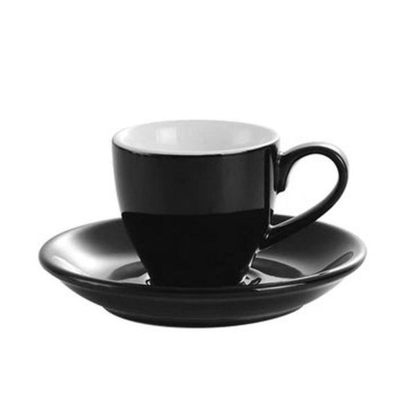 Šálek na espresso Kaffia 80ml - černá