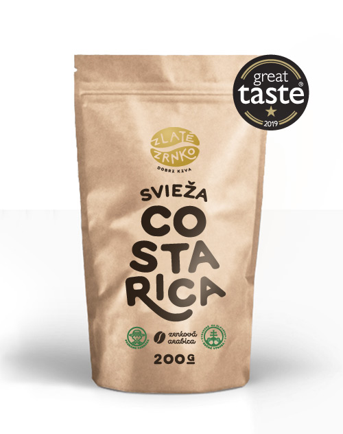 Káva Zlaté Zrnko - Costa Rica - "SVIEŽA"