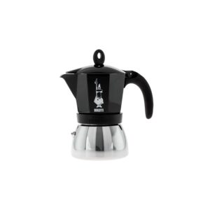Bialetti Moka Induction 6 šálok čierna
